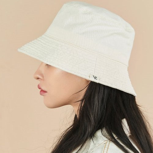 【VARZAR】素色小標籤漁夫帽(5色可選)