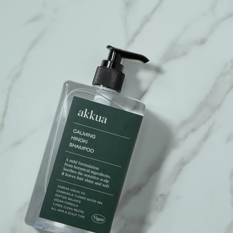 【akkua】 扁柏舒緩洗髮精 330ml