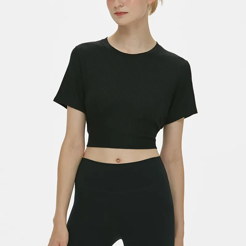 【mulawear】綁帶造型短版上衣