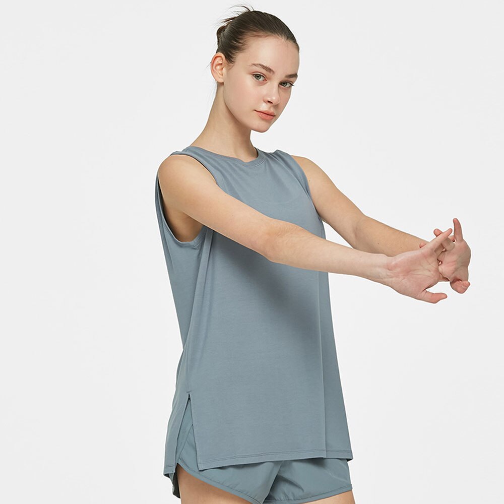 【mulawear】微開衩長版坦克背心