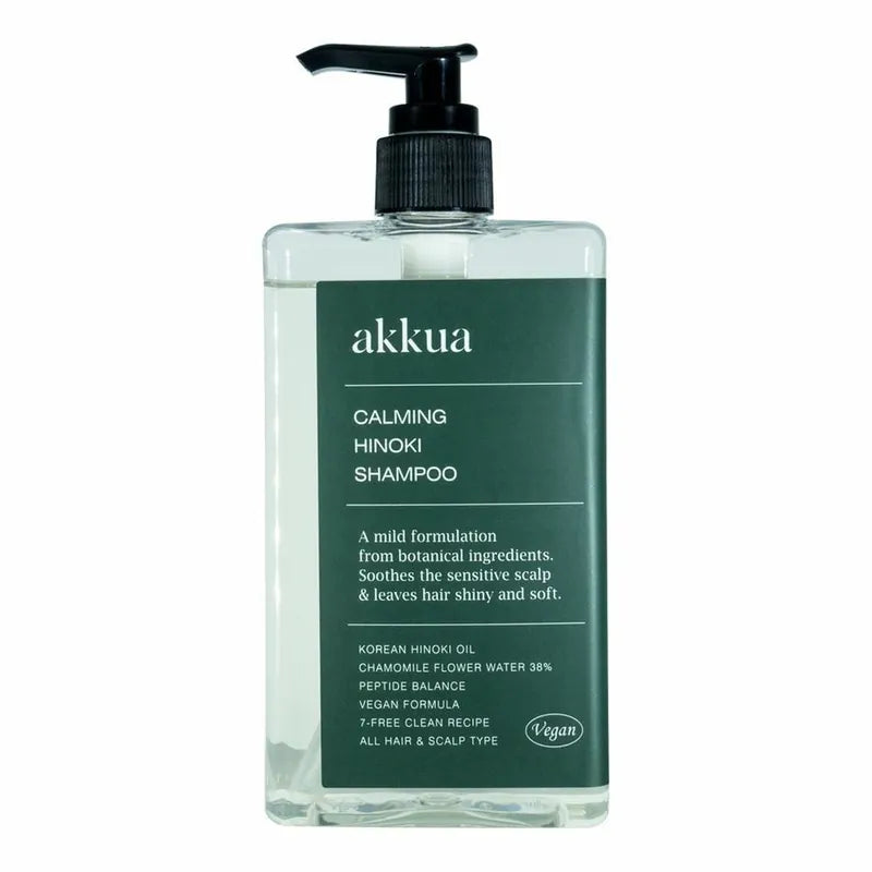 【akkua】 扁柏舒緩洗髮精 330ml