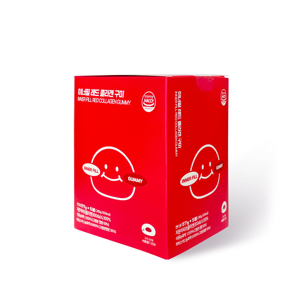 【INNER FILL】膠原蛋白軟糖(3盒/15包) 3種口味各5包