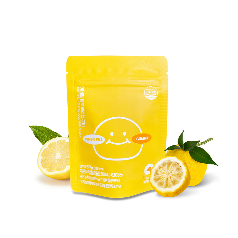【INNER FILL】膠原蛋白檸檬口味軟糖(盒/包)