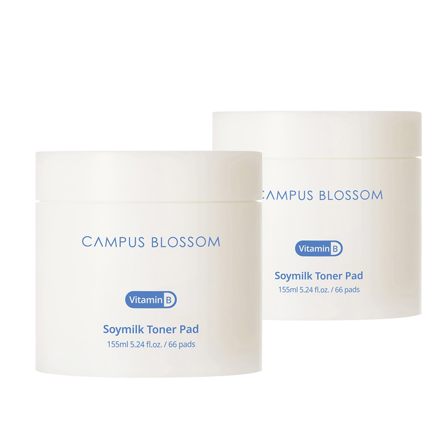 【CAMPUS BLOSSOM 】豆乳嫩肌低敏保濕棉片 155ml/66ea