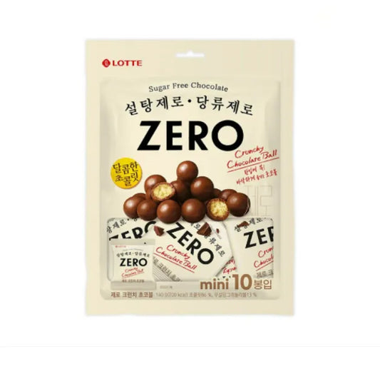 【LOTTE】 ZERO巧克力球 140g