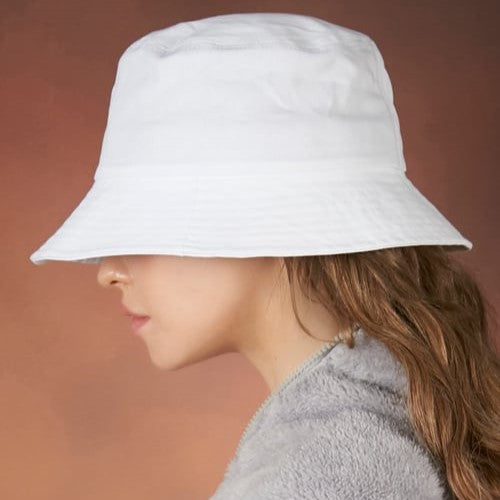 【VARZAR】素色純棉漁夫帽(2色可選)