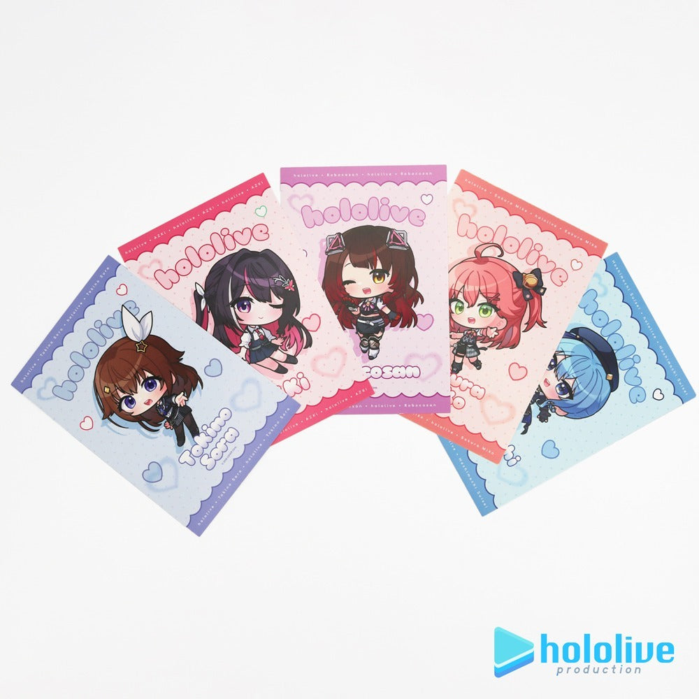 [hololive] Q版明信片套裝