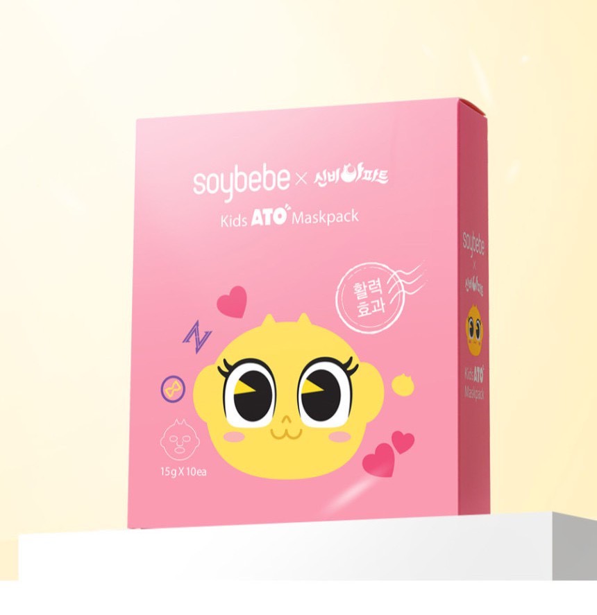 【Soybebe 】寶貝面膜 辛比的怪怪屋款 15g*10入