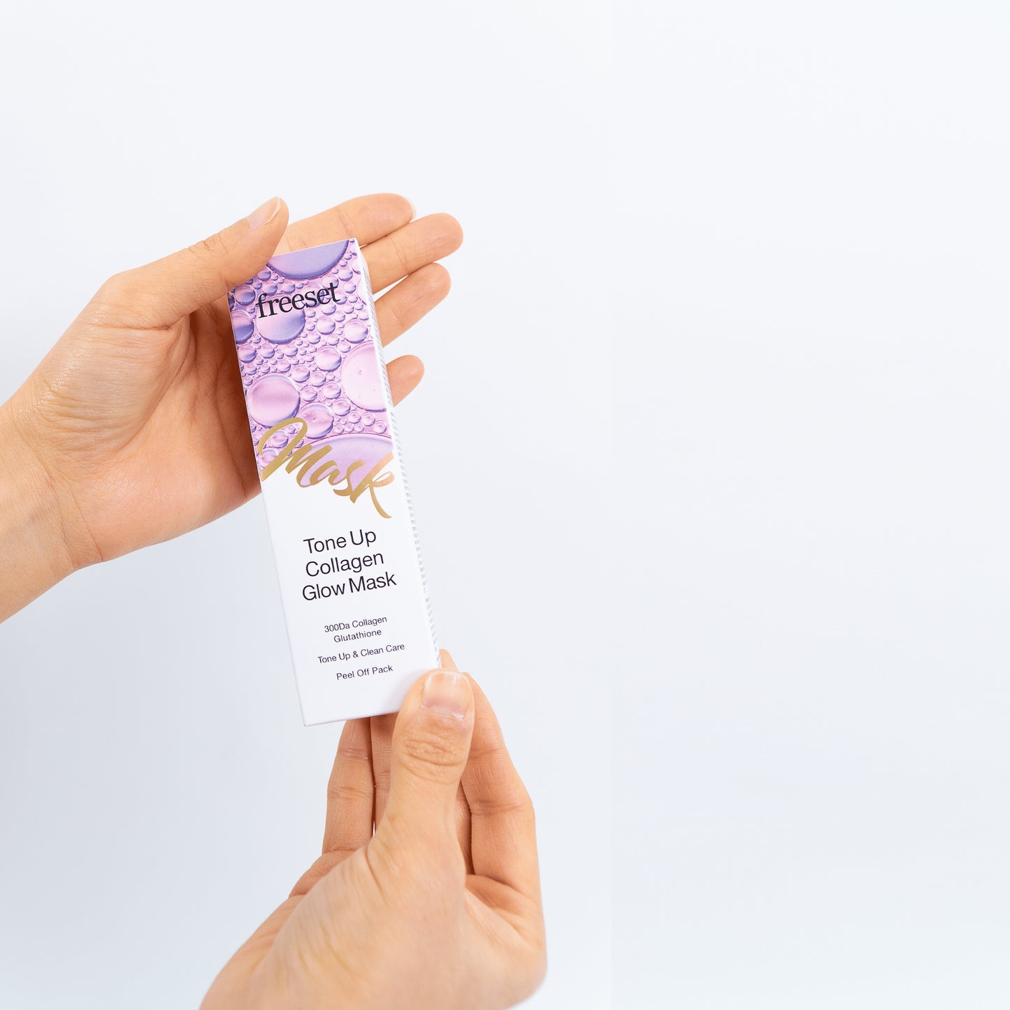【Freeset】撕拉面膜 (5入) 8ml （真膠原蛋白亮膚/提亮膠原蛋白亮膚/維他命膠原蛋白亮澤）