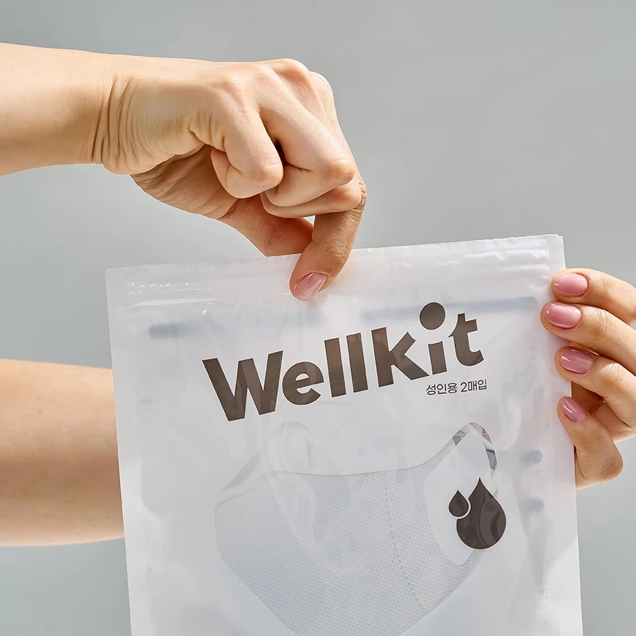 【Wellkit】立體加濕口罩 - 2入