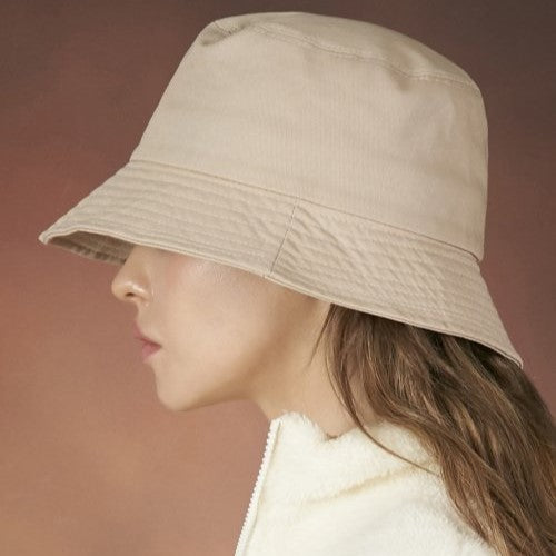 【VARZAR】素色純棉漁夫帽(2色可選)